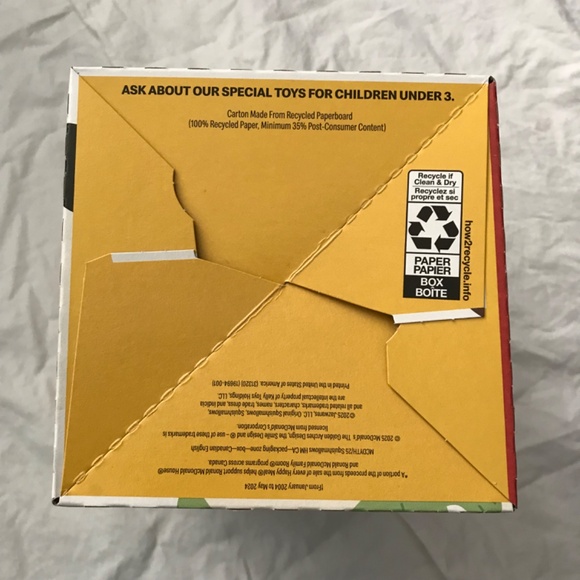 McDonald's 2025 Original Squishmallows Happy Meal Box - Picture 6 of 6